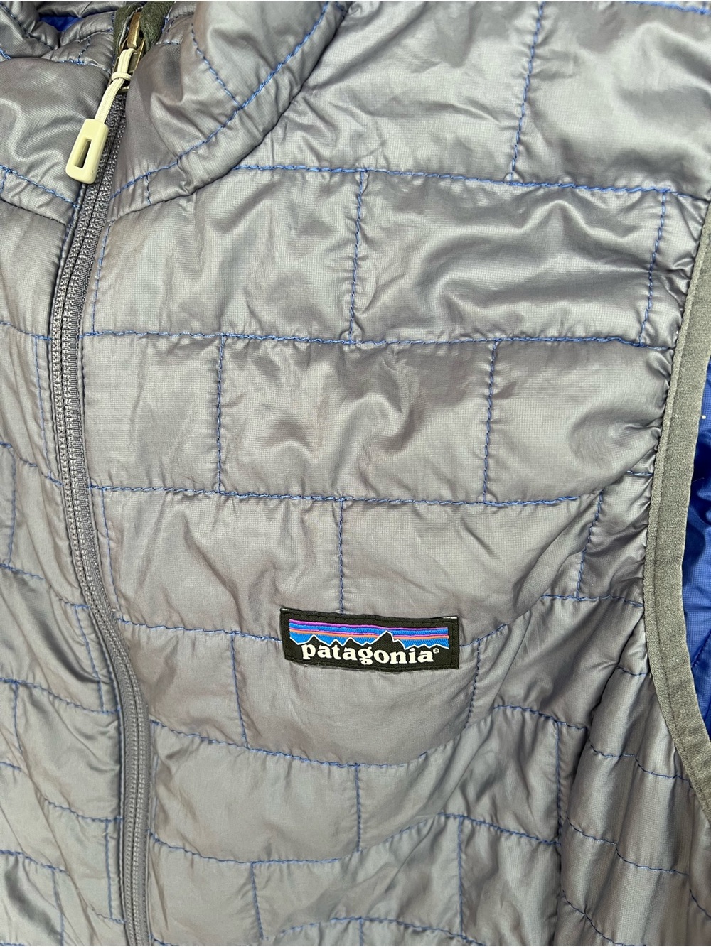 Patagonia Women’s Nano Puff Full Zip Vest Size Large Purple Primaloft STY84247 - Picture 14 of 14